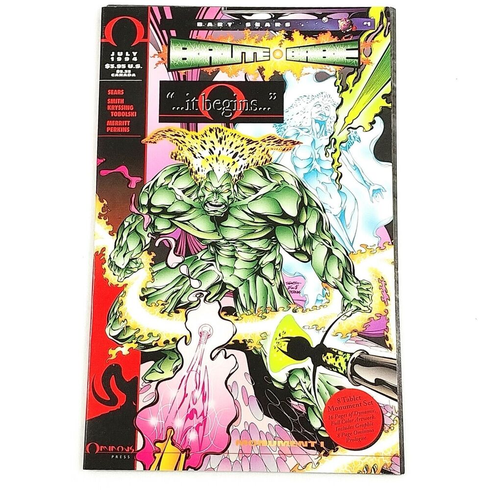 Brute and Babe Comics and Monument Cards Lot (1994-1995) #B017